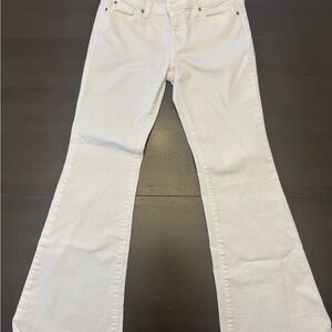 GAP Women's White Flare Jeans